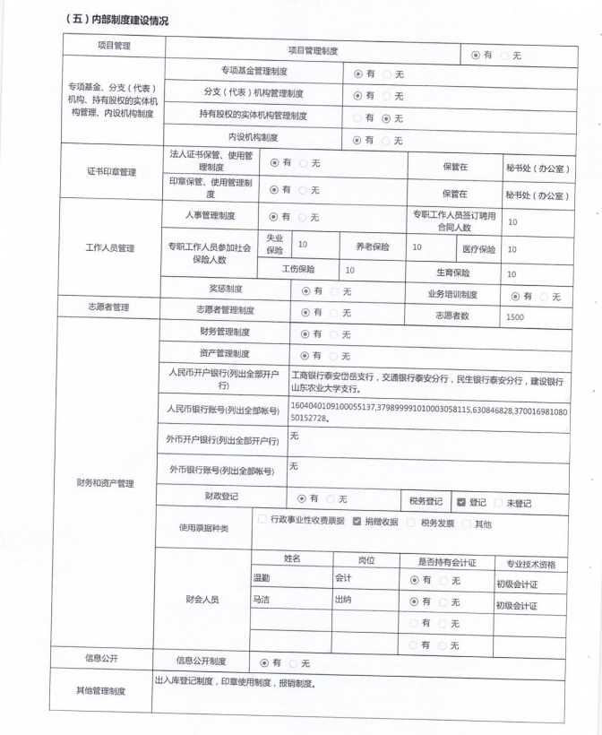 2019年泰山慈善基金会年度检查报告(图11)