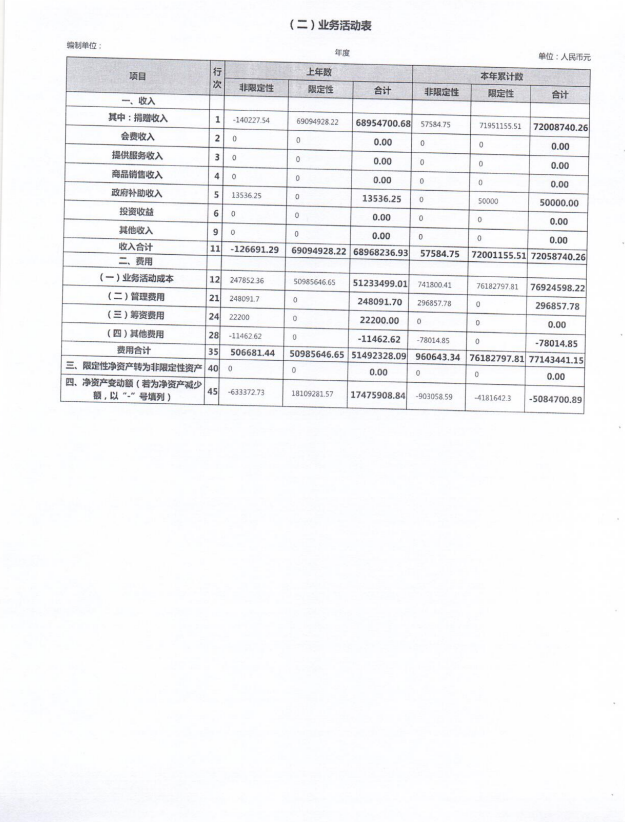 2019年泰山慈善基金会年度检查报告(图35)