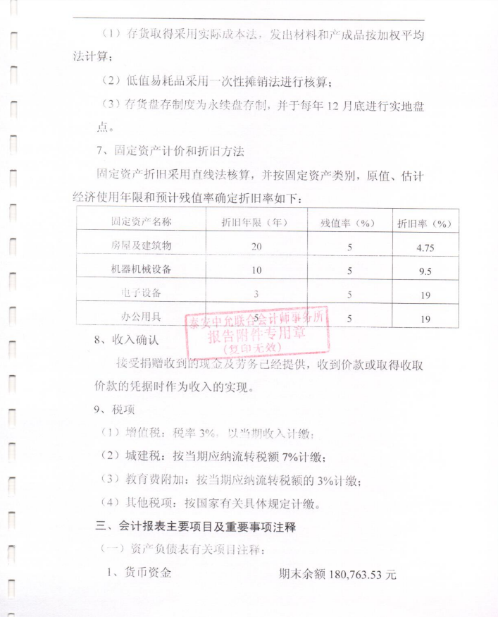 泰山慈善基金会2020年度审计报告(图9)