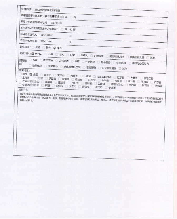 泰山慈善基金会2020年度工作报告(图14)