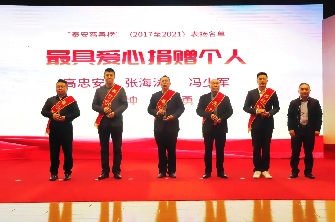 泰安慈善榜名单公布    基金会获多项荣誉(图3)