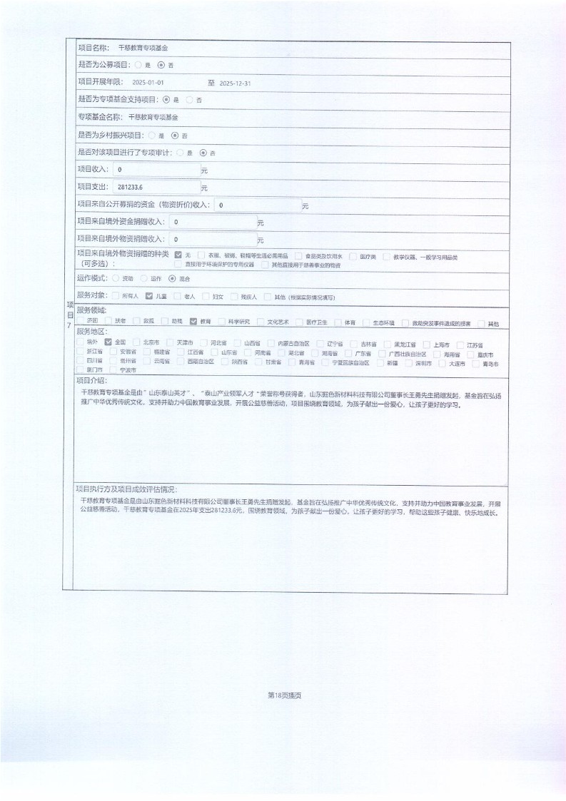 泰山慈善基金会2025年年报(图32)