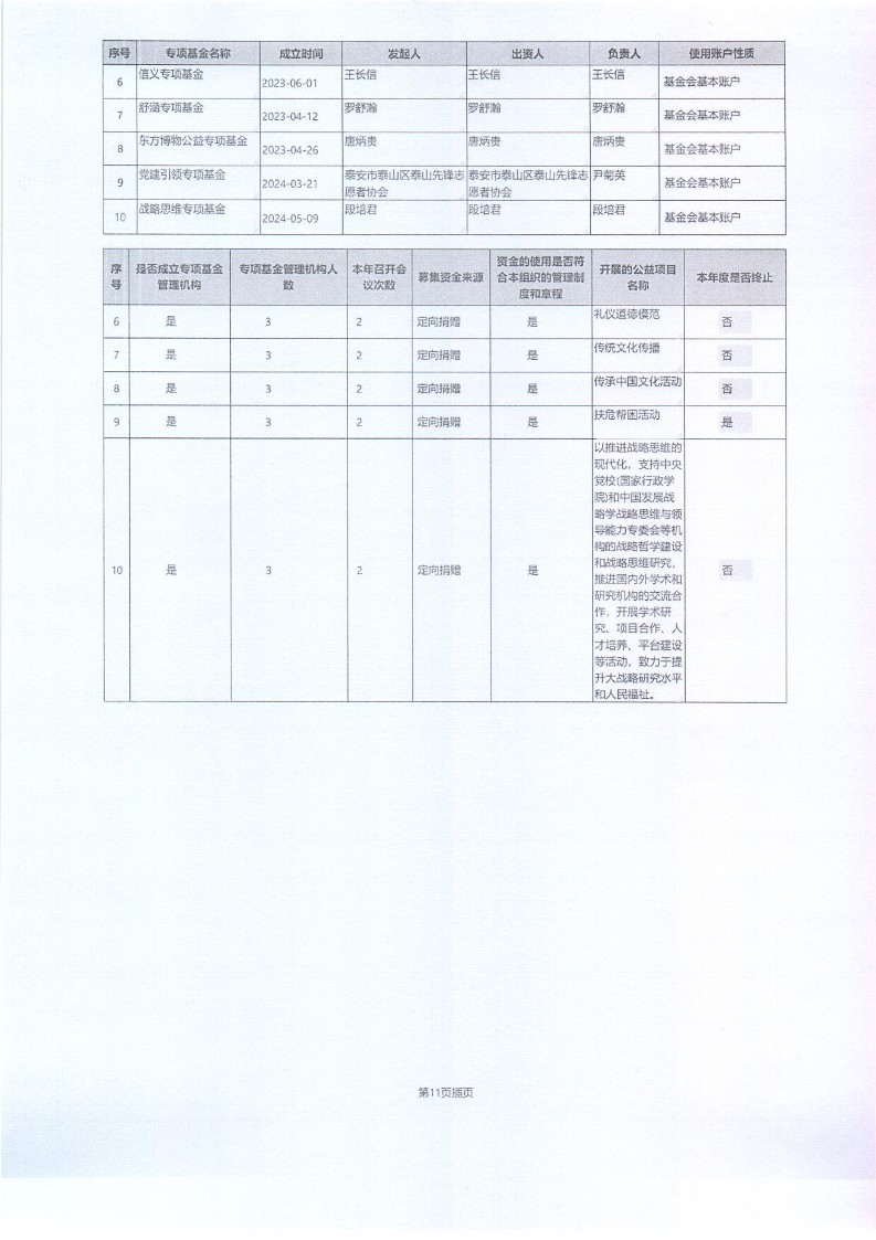 泰山慈善基金会2025年年报(图14)