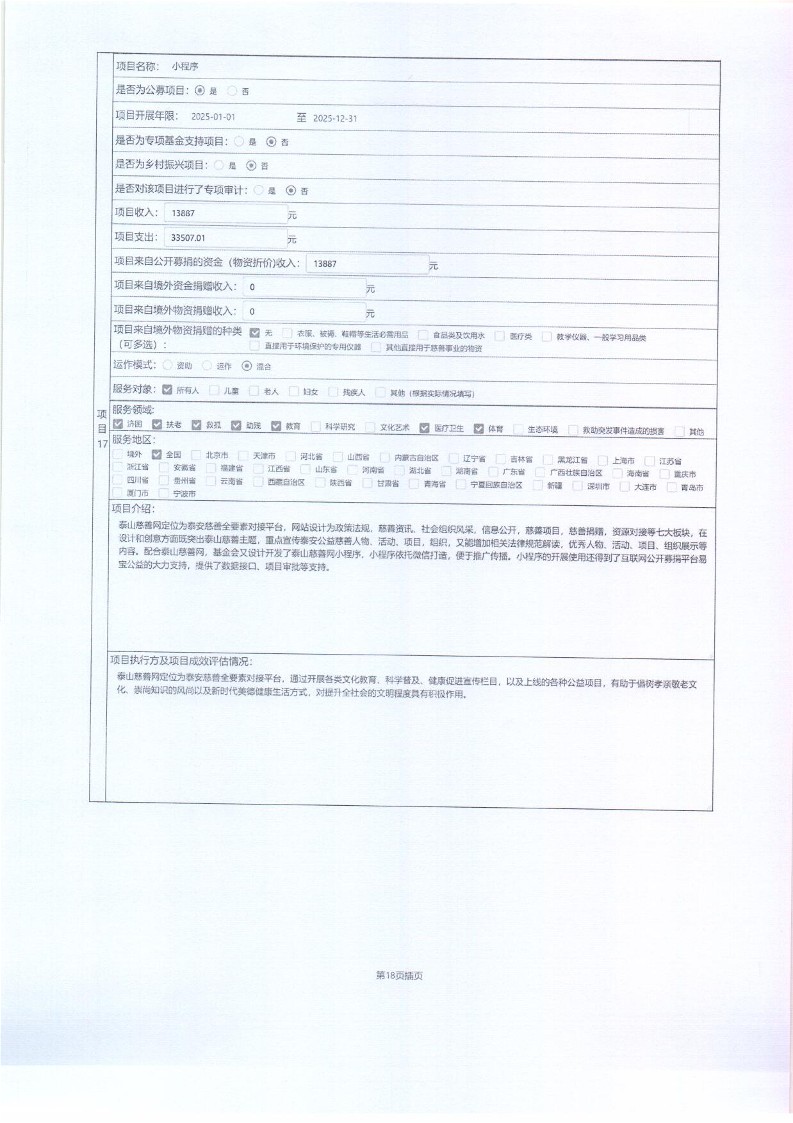 泰山慈善基金会2025年年报(图42)