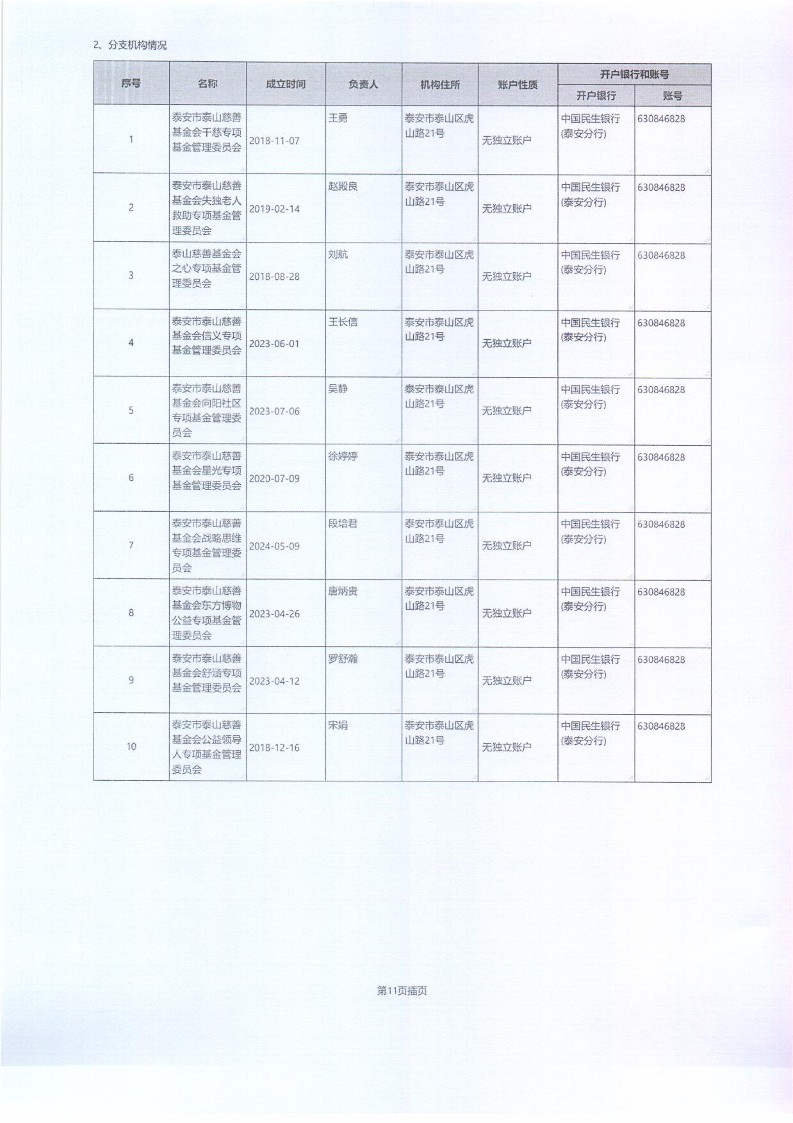 泰山慈善基金会2025年年报(图16)