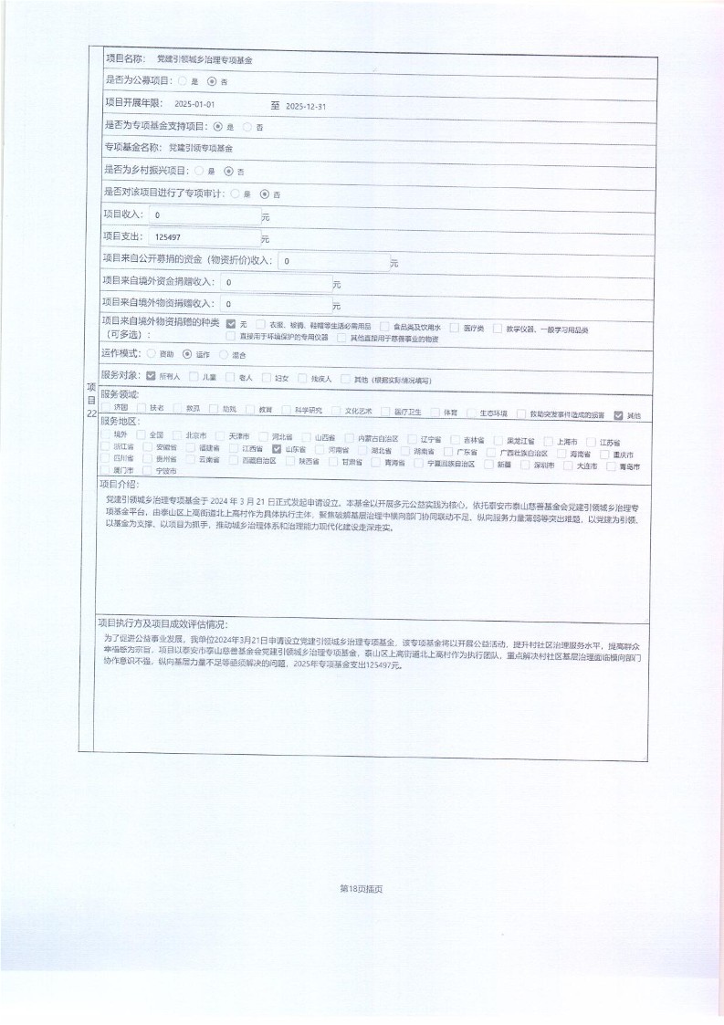 泰山慈善基金会2025年年报(图47)