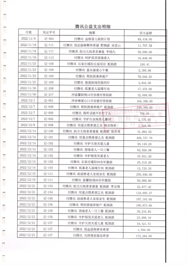 泰山慈善基金会2022年度专项信息审计报告(图21)