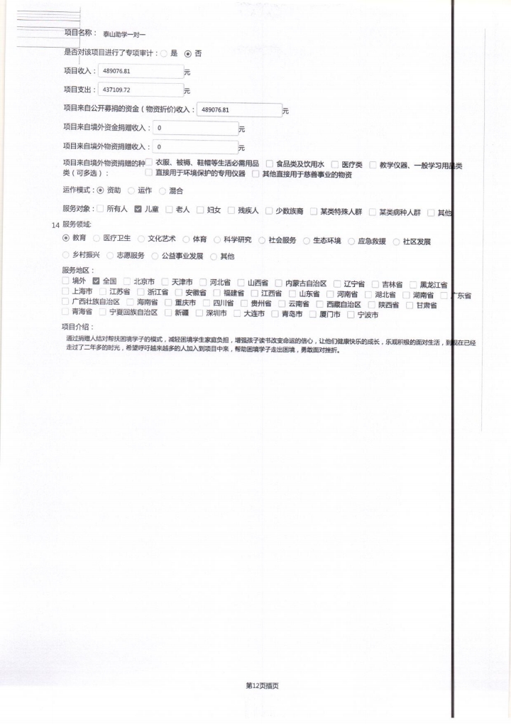 2022年泰山慈善基金会工作报告(图31)