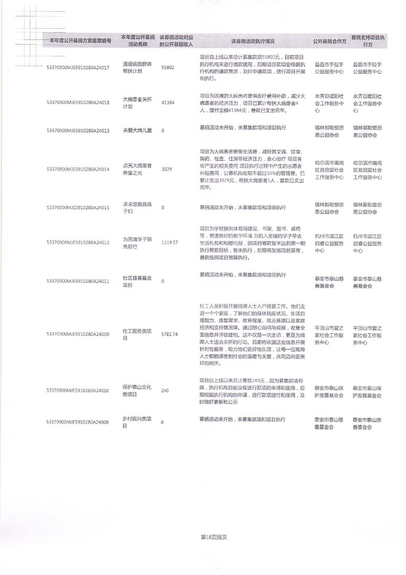 泰山慈善基金会2024年工作报告(图57)