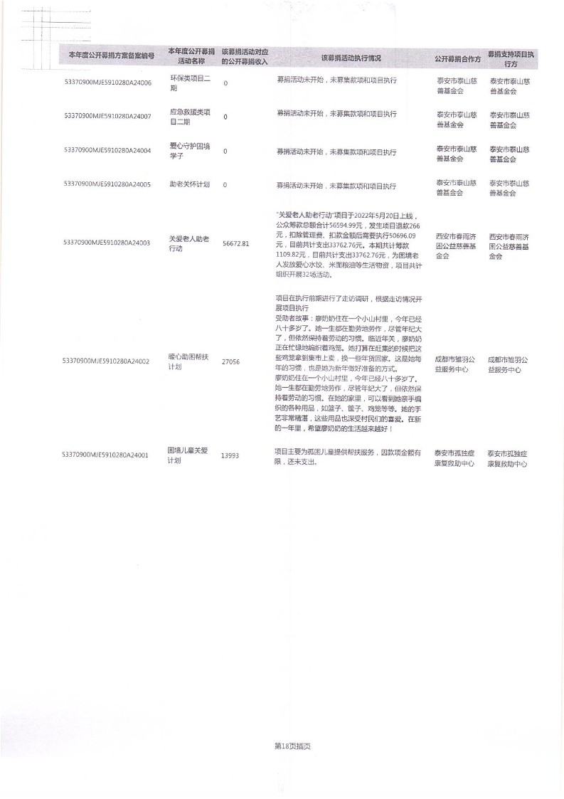 泰山慈善基金会2024年工作报告(图58)